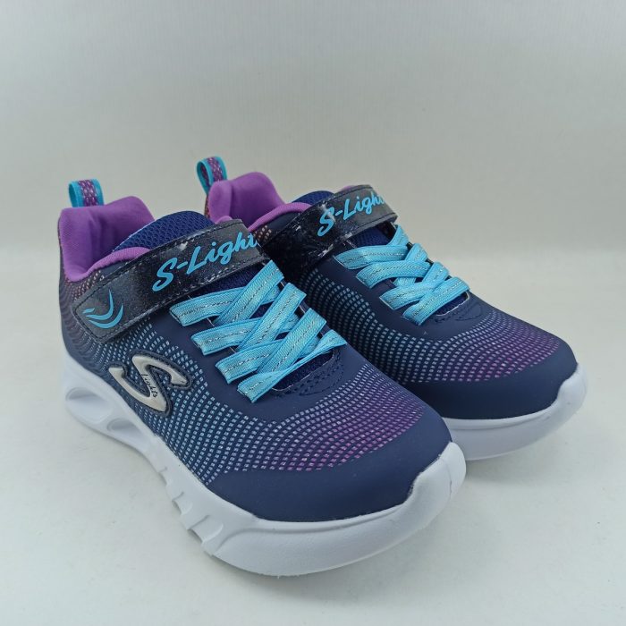 Deportivo textil con cierre de velcro, Skechers mod. 303700L - Imagen 2