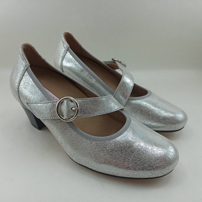 Naturpie S.l.u 35/41 Zapato Velcro Plata - Imagen 2
