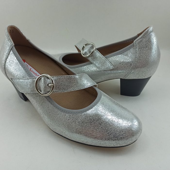 Naturpie S.l.u 35/41 Zapato Velcro Plata - Imagen 3