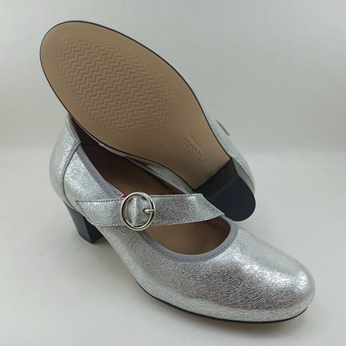 Naturpie S.l.u 35/41 Zapato Velcro Plata - Imagen 4