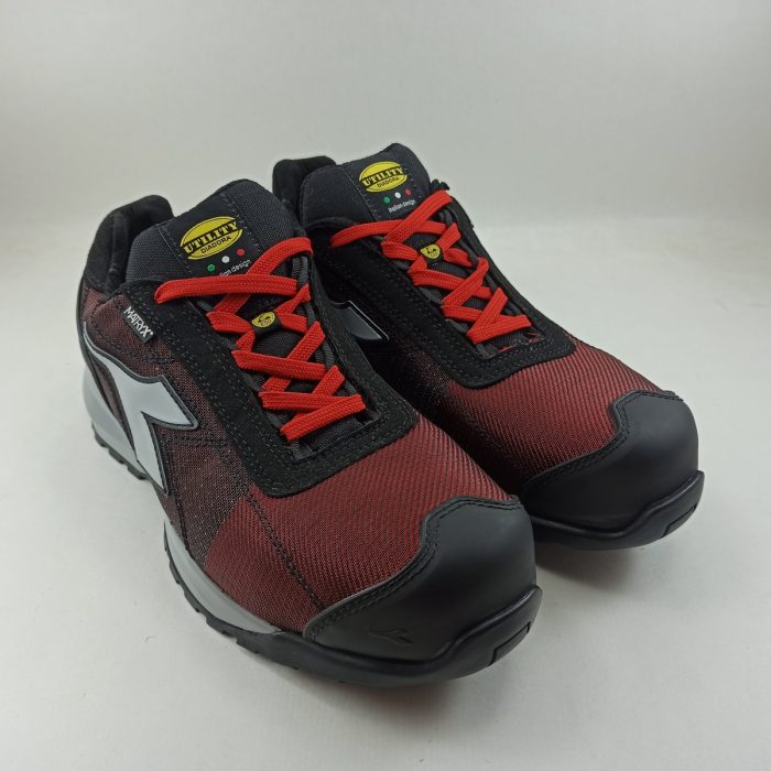 Deportivo de seguridad rojo Diadora con cordon glove mds matryx 701.176204 01c1164 - Imagen 2