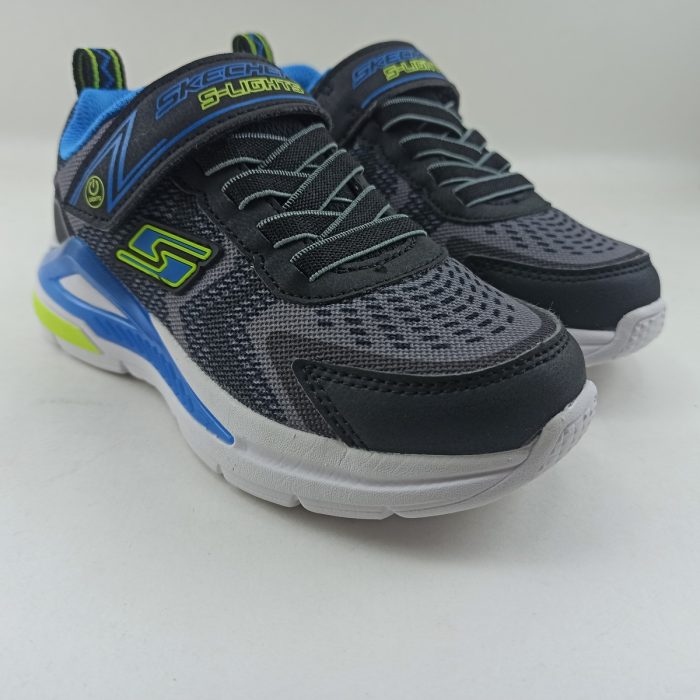 Skechers deportivo con velcro y cordon elastico - Imagen 2