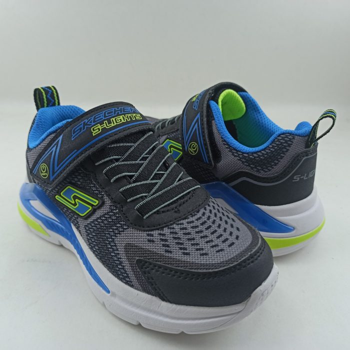 Skechers deportivo con velcro y cordon elastico - Imagen 3
