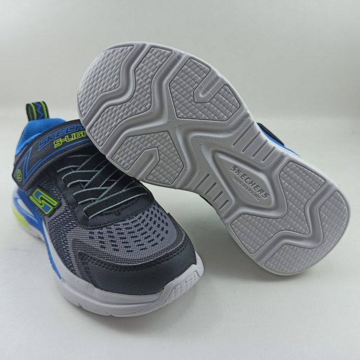 Skechers deportivo con velcro y cordon elastico - Imagen 4