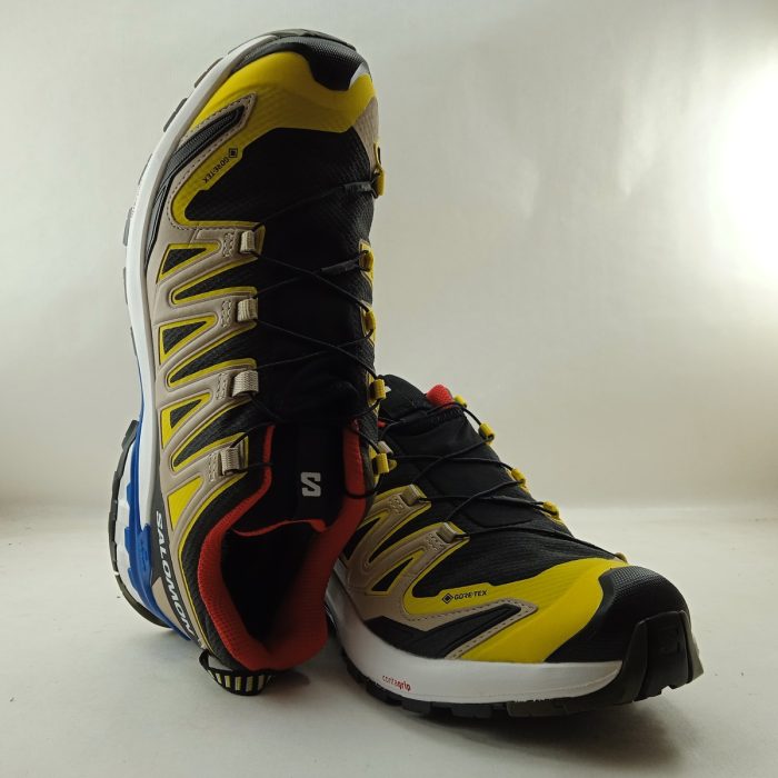Deportivo xa pro 3d v9 gtx amarillo con cierre de cordon, Salomon mod. L47119000