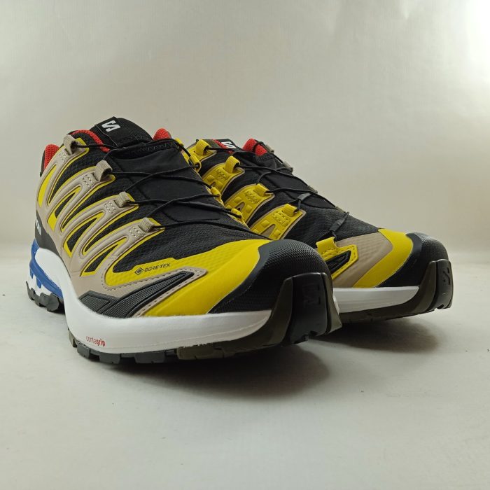 Deportivo xa pro 3d v9 gtx amarillo con cierre de cordon, Salomon mod. L47119000 - Imagen 2