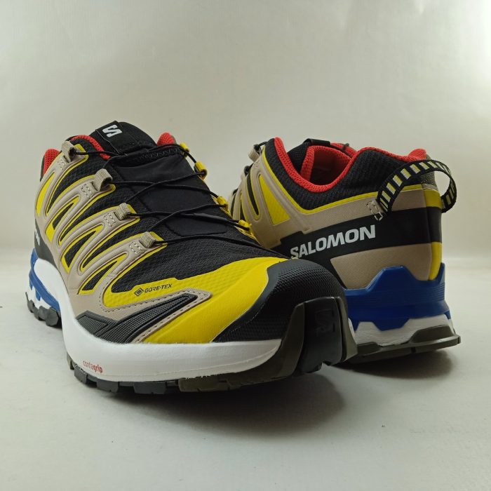 Deportivo xa pro 3d v9 gtx amarillo con cierre de cordon, Salomon mod. L47119000 - Imagen 3