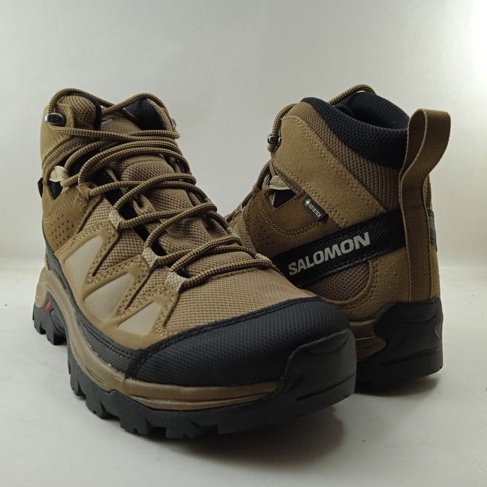 Bota deportiva quest rove gtx kaki con cierre de cordon, Salomon mod. L47181400 - Imagen 3