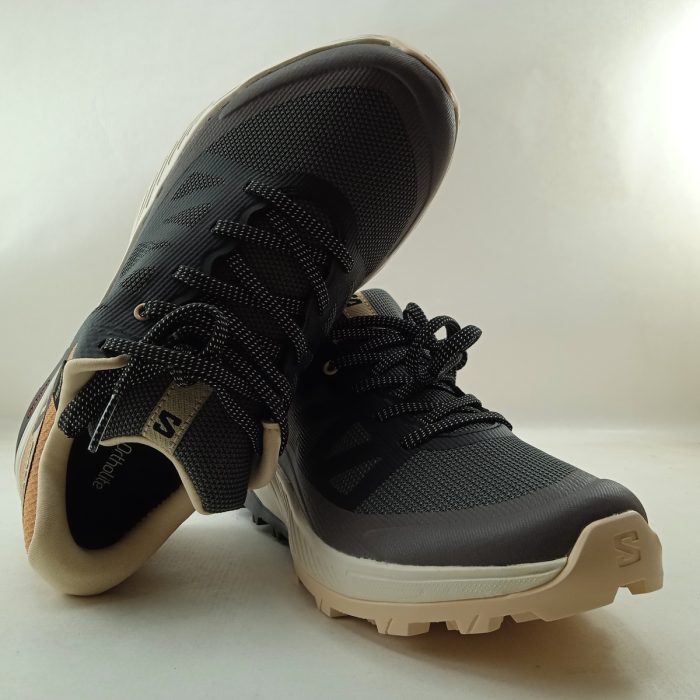 Deportivo outrise gtx gris y naranja con cierre de cordon, Salomon mod. L47219100