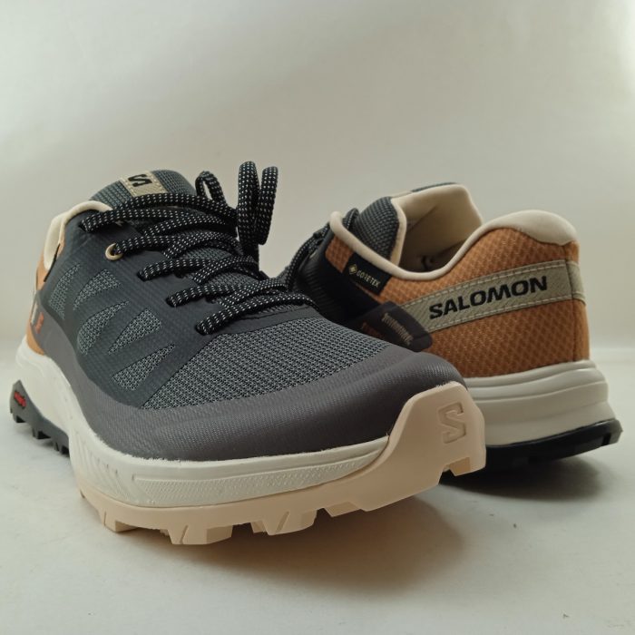 Deportivo outrise gtx gris y naranja con cierre de cordon, Salomon mod. L47219100 - Imagen 3