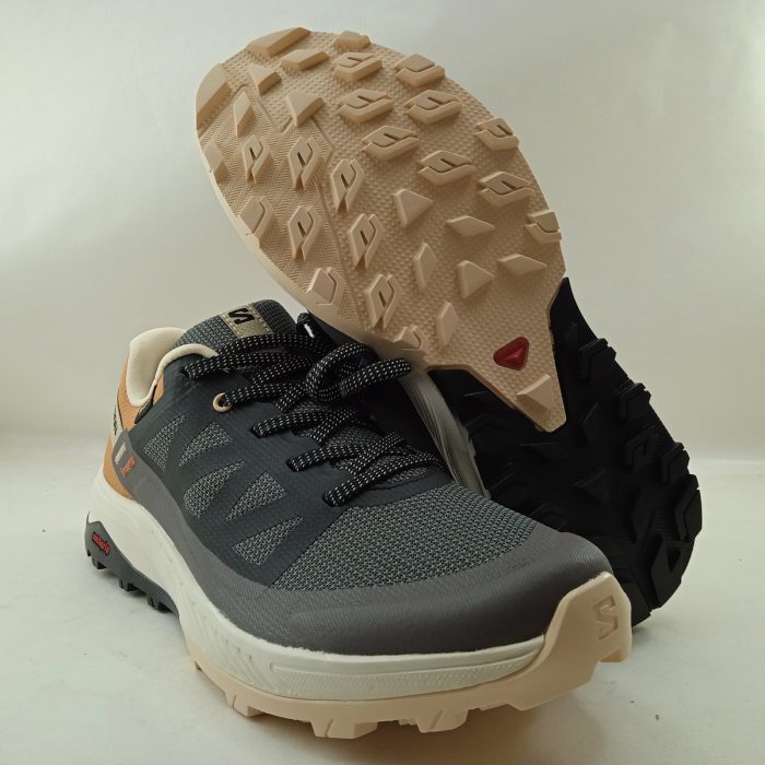 Deportivo outrise gtx gris y naranja con cierre de cordon, Salomon mod. L47219100 - Imagen 4