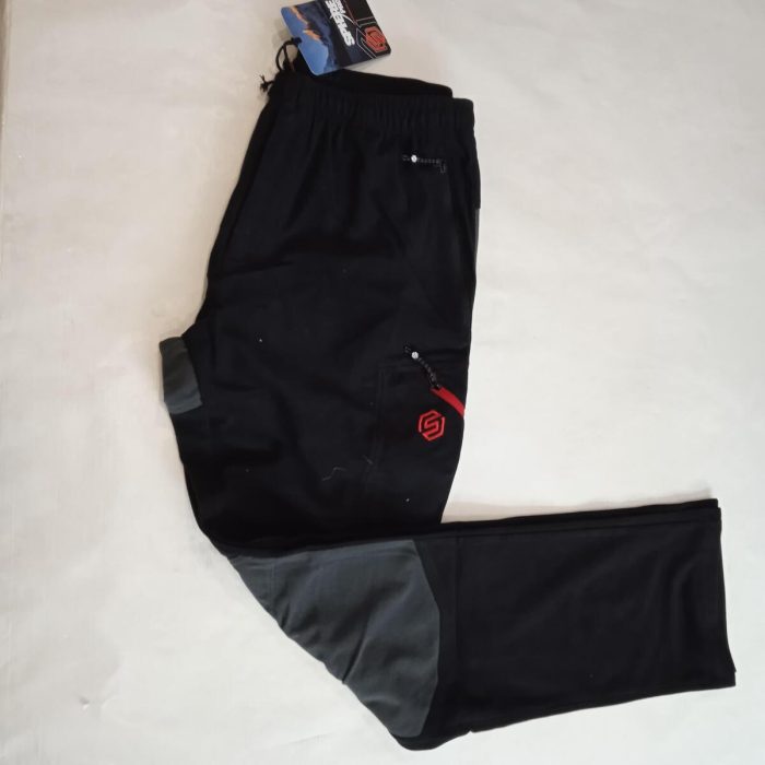 Pantalon sintetico gris sin cierres, Bcn mod. Laska