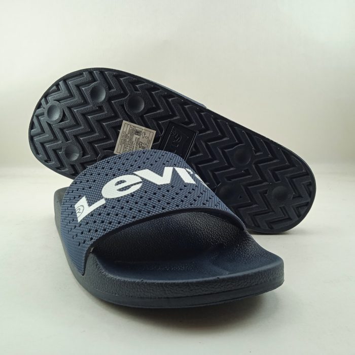 Chancla sintetica azul marino sin cierres, Levi's mod. 233015 - Imagen 4