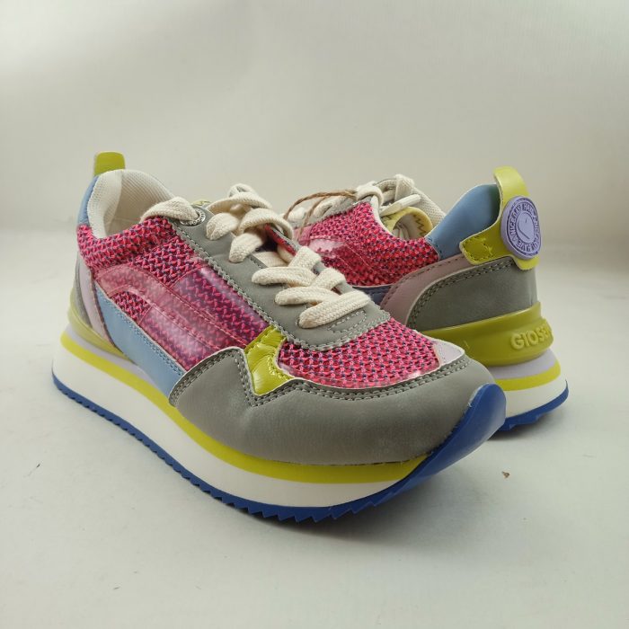 Semi-sport de piel multicolor con cierre de cordon, Gioseppo mod.71044 - Imagen 3