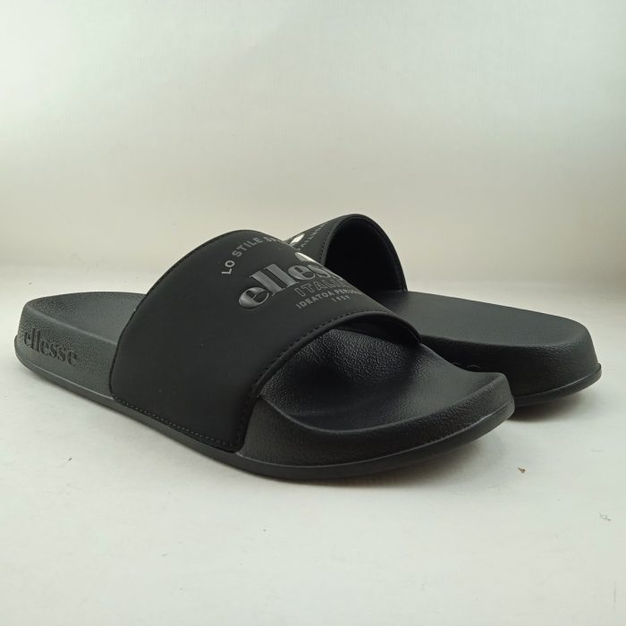 Chancla de pala sintetica negra sin cierres, Ellesse mod. LS35 - Imagen 3