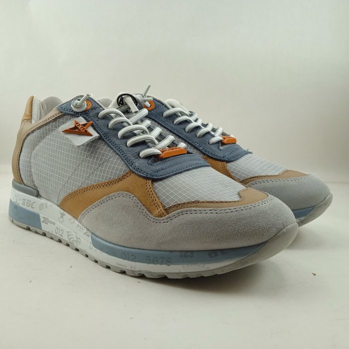 Semi-sport de piel multicolor con cierre de cordon elastico, Cetti mod. 848XL - Imagen 2