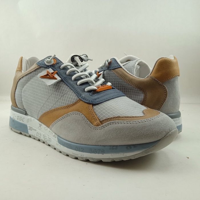 Semi-sport de piel multicolor con cierre de cordon elastico, Cetti mod. 848XL - Imagen 3