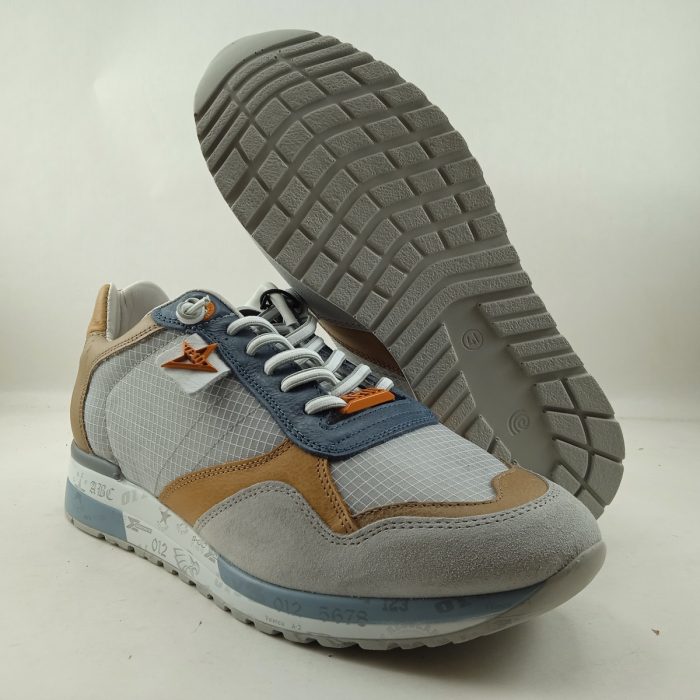 Semi-sport de piel multicolor con cierre de cordon elastico, Cetti mod. 848XL - Imagen 4