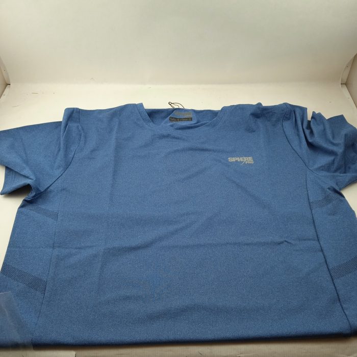 Camiseta corta azul sin cierres, Bcn mod. 7014030