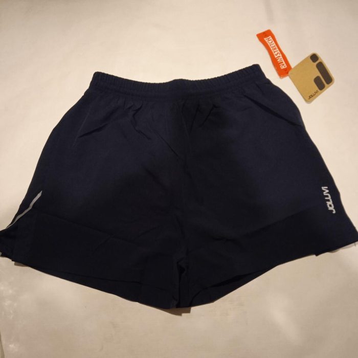 Short textil azul marino con goma en cintura, Joluvi mod 234119