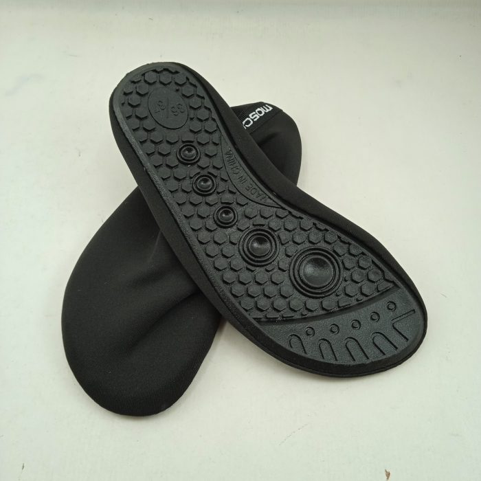 Calcetines de piscina textiles negros sin cierres, Joluvi mod. 236760
