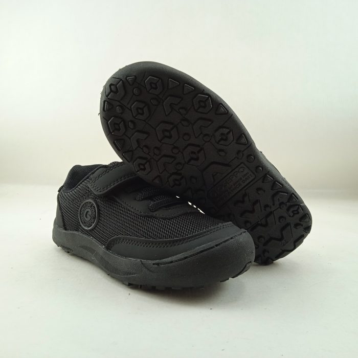 Semi-sport sintetico negro con cierre de velcro, Gioseppo mod. 73139 - Imagen 3
