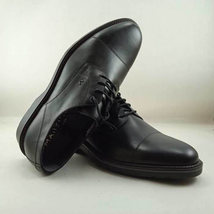 Zapato de vestir de piel negra con cierre de cordon, Martinelli mod. 2885E1 - Imagen 4