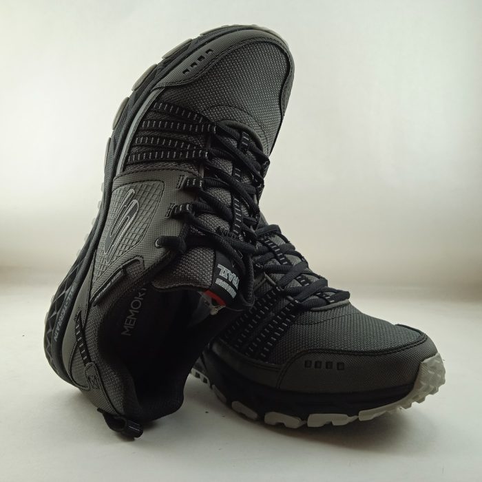 Semi-sport sintetic gris con cierre de cordon, Skechers mod. 51591 - Imagen 4