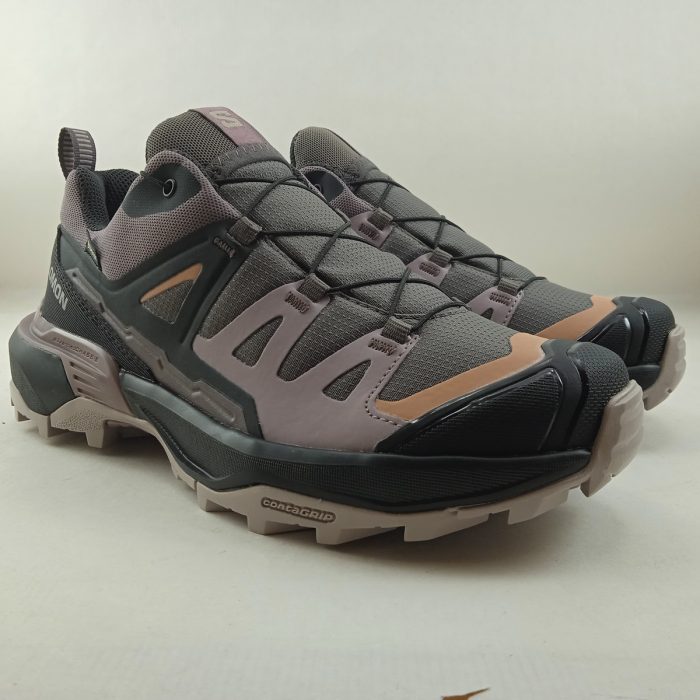 Deportivo gtx sintetico gris con cierre de cordon elastico, Salomon mod. 474494