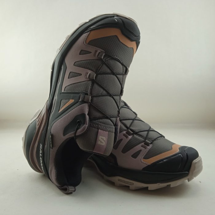 Deportivo gtx sintetico gris con cierre de cordon elastico, Salomon mod. 474494 - Imagen 4