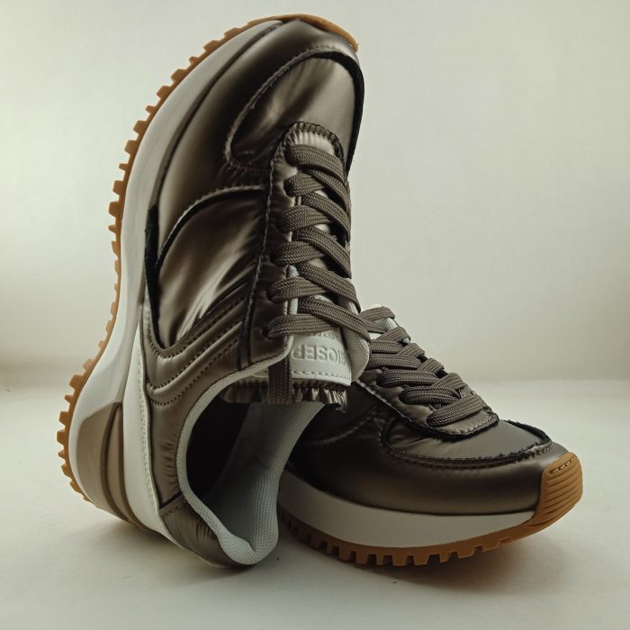 Semi-sport sintetico marron con cierre de cordon, Gioseppo mod. 73739