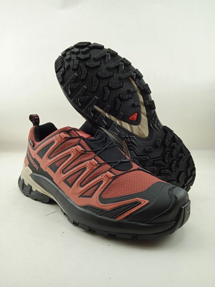 Deportivo gore-tex sintetico naranja con cierre de cordon, Salomon mod. 472709 - Imagen 4