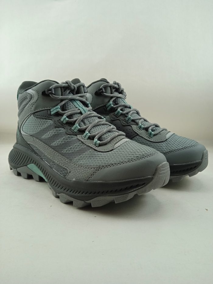 Bota treaking gore-tex sintetica gris con cierre de cordon, Merrell mod. 038260 - Imagen 2
