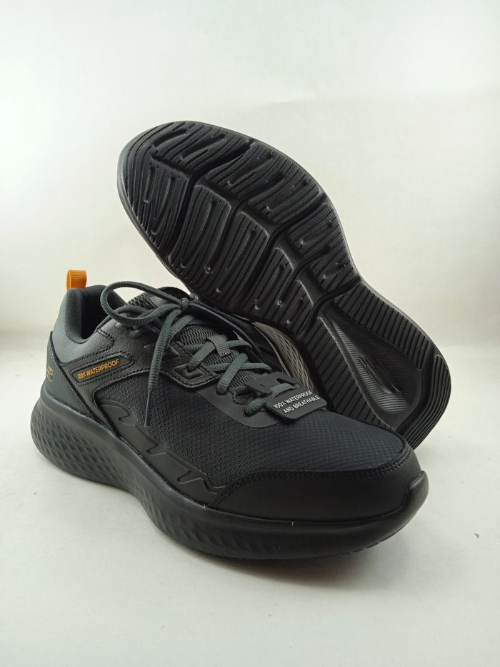 Semi-sport sintetico negro con cierre de cordon, Skechers mod.232958 - Imagen 4