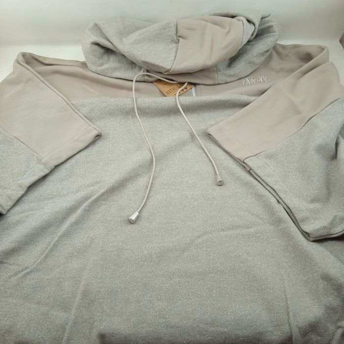 Chaqueta sintetica gris sin cierres, Azzar complementos mod. 283002