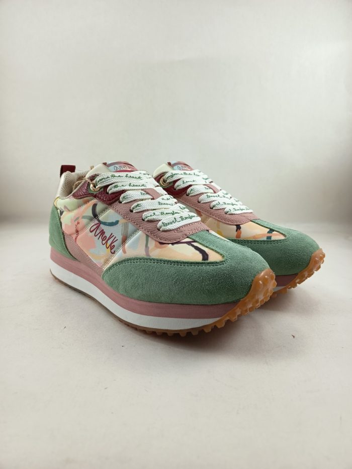 Semi-sport sintetico multicolor con cierre de cordon, Azzar complementos mod. 360602