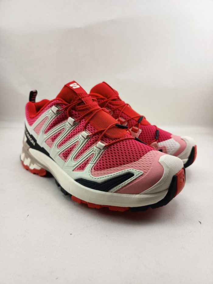 Deportivo sintetico rojo con cierre de cordon elastico, Salomon mod. 47747900