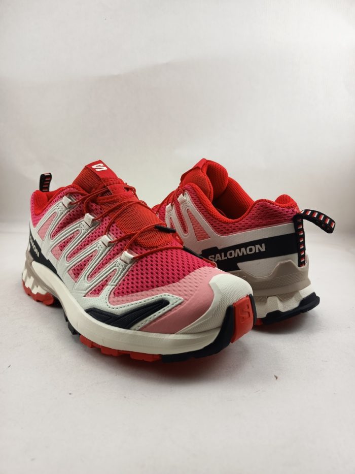 Deportivo sintetico rojo con cierre de cordon elastico, Salomon mod. 47747900 - Imagen 2