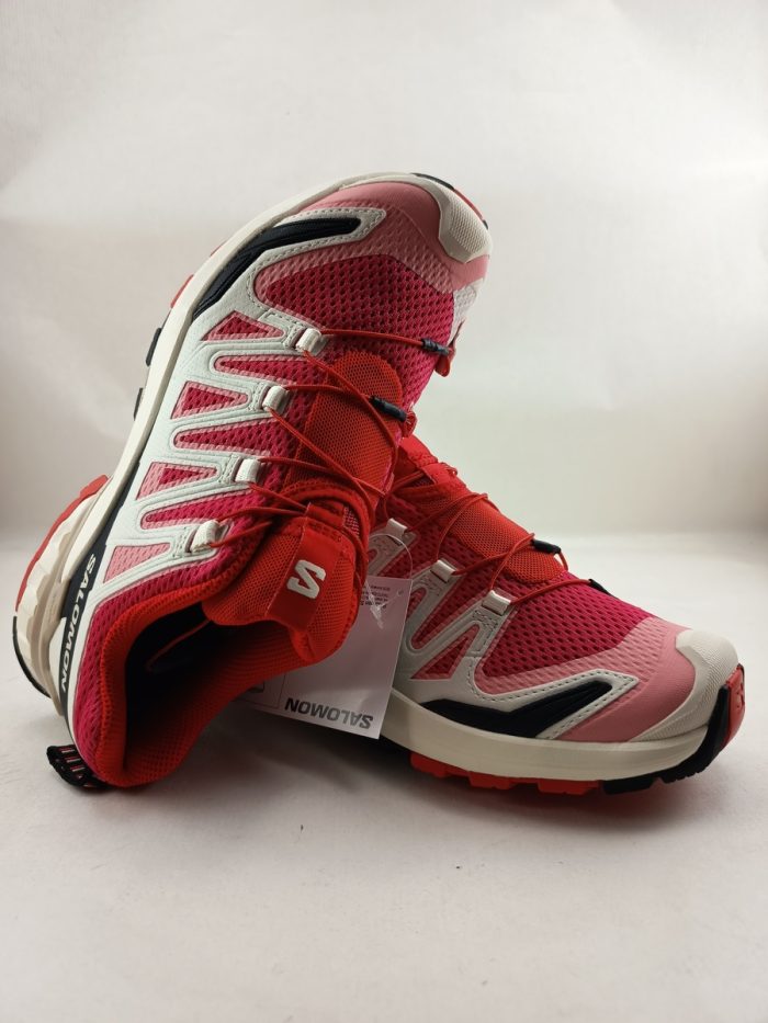 Deportivo sintetico rojo con cierre de cordon elastico, Salomon mod. 47747900 - Imagen 4