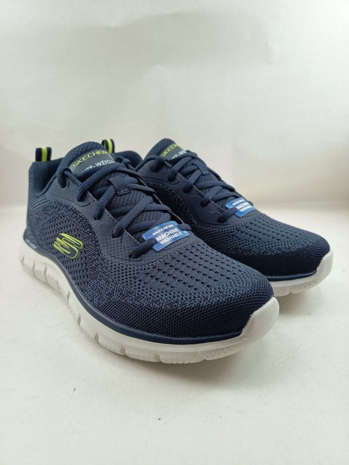 Semi-sport sintetico azul con cierre de cordon, Skechers mod. 232699