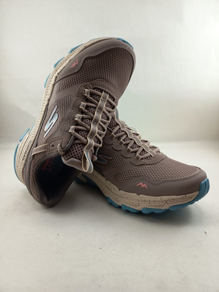 Semi-sport sintetic marron con cierre de cordon, modelo water repelent, Skechers mod. 129525 - Imagen 4