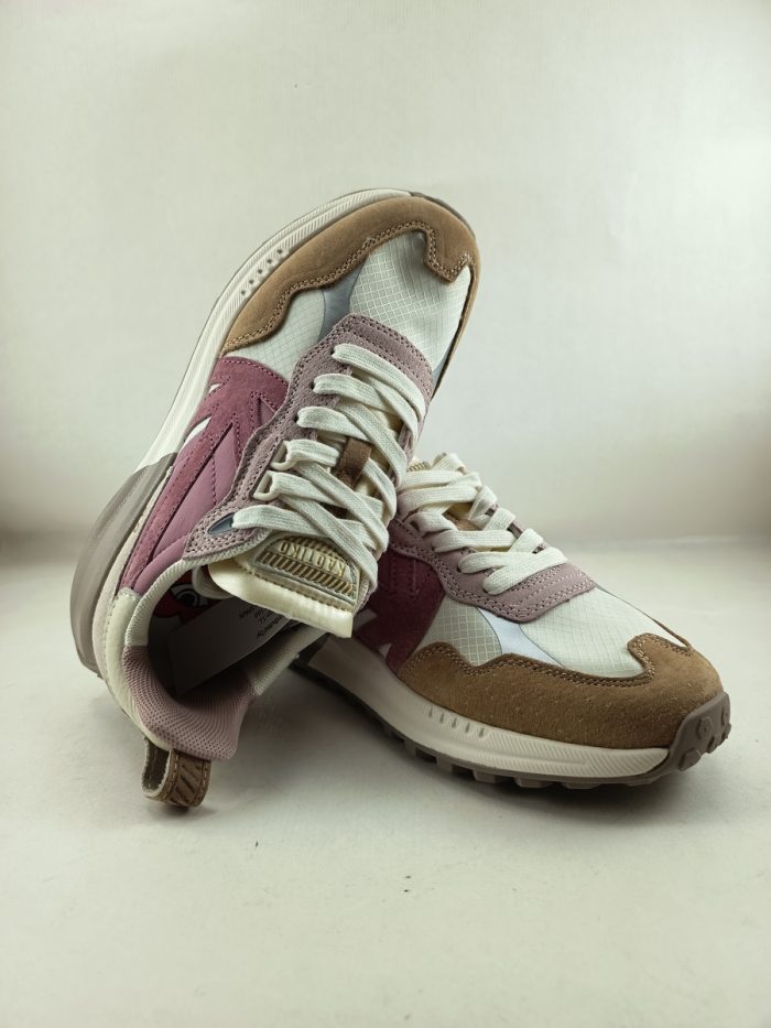 Semi-sport de piel rosa con cierre de cordon, Kaotiko mod. 032700 - Imagen 2
