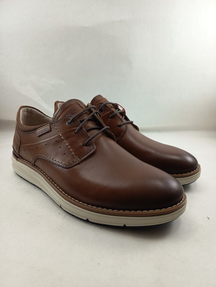 Semi-sport de piel cuero con cierre de cordon, Pikolinos mod 4276c1