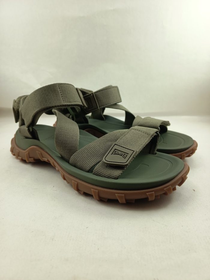 Californiana de lona camel con cierre de velcros, Camper mod. K101039 - Imagen 2
