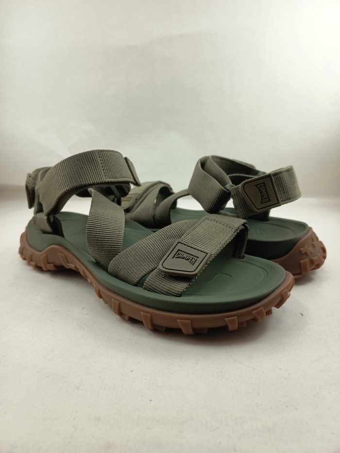 Californiana de lona camel con cierre de velcros, Camper mod. K101039 - Imagen 3