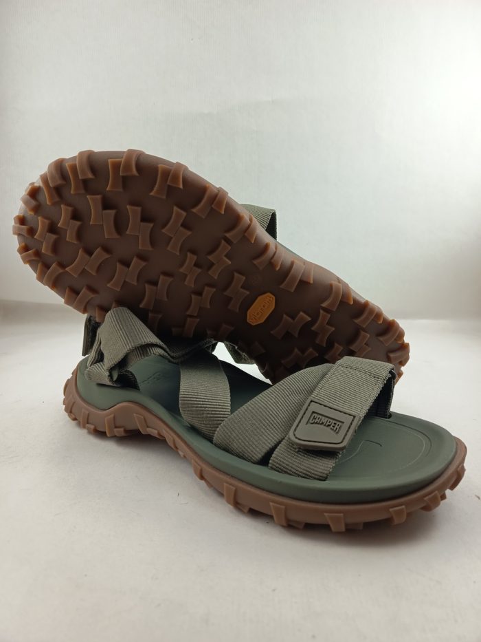 Californiana de lona camel con cierre de velcros, Camper mod. K101039 - Imagen 4