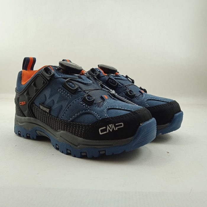 Deportivo trekking azul con cierre de cordon, Cmp mod. 3Q56764