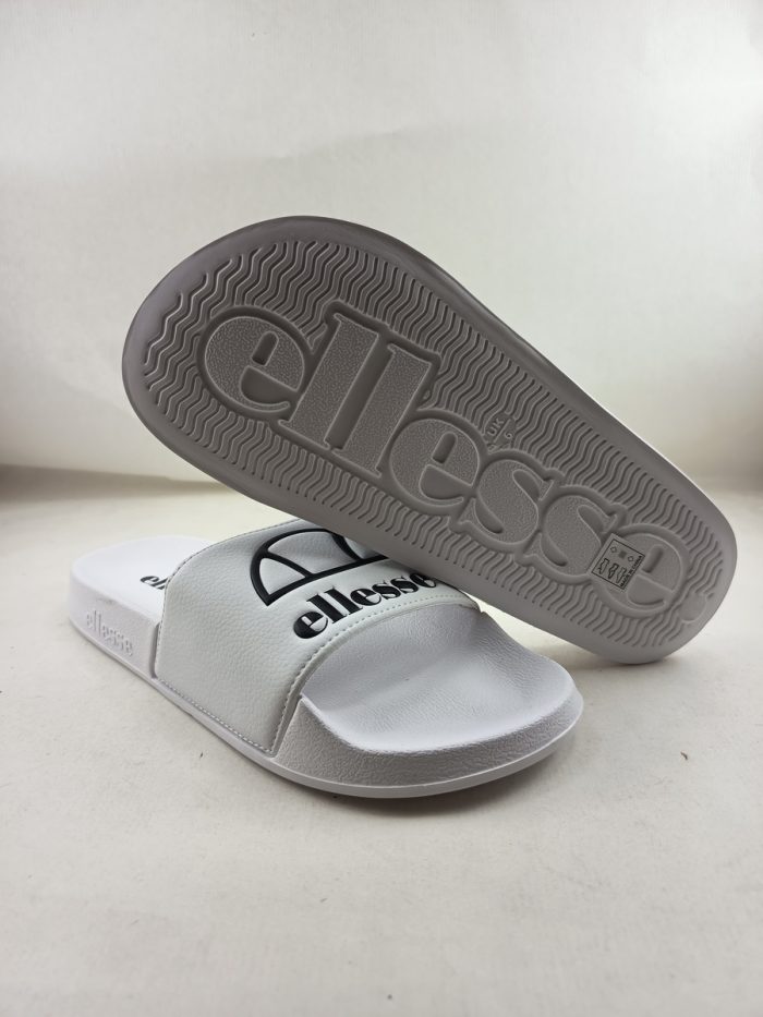 Chancla de pala blanca sin cierres, Ellesse mod. Fellentini slide - Imagen 3
