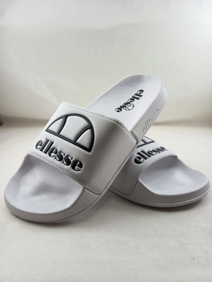 Chancla de pala blanca sin cierres, Ellesse mod. Fellentini slide - Imagen 4