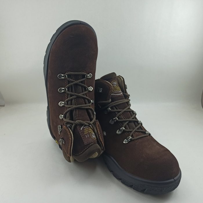 Bota de seguridad ante marrón con cierre de cordón Fal seguridad mod. Pegaso top